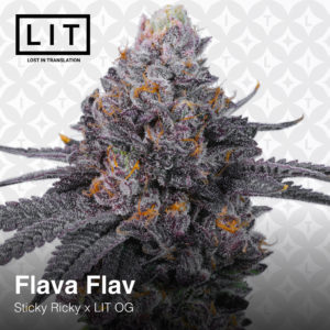 lit farms flava flav sticky ricky x lit og