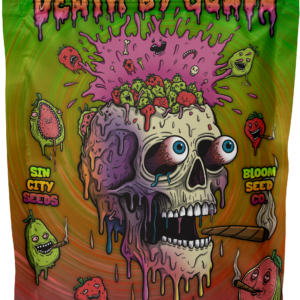 sin city seeds death by guava fem seeds, bloom seed co death by guava fem seeds, sin city seeds and bloom seed co collaboration death by guava fem seeds