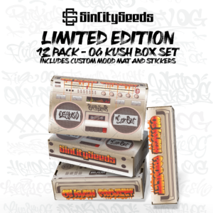OG KUSH PROJECT BOX SET EXCLUSIVE BY SIN CITY SEEDS