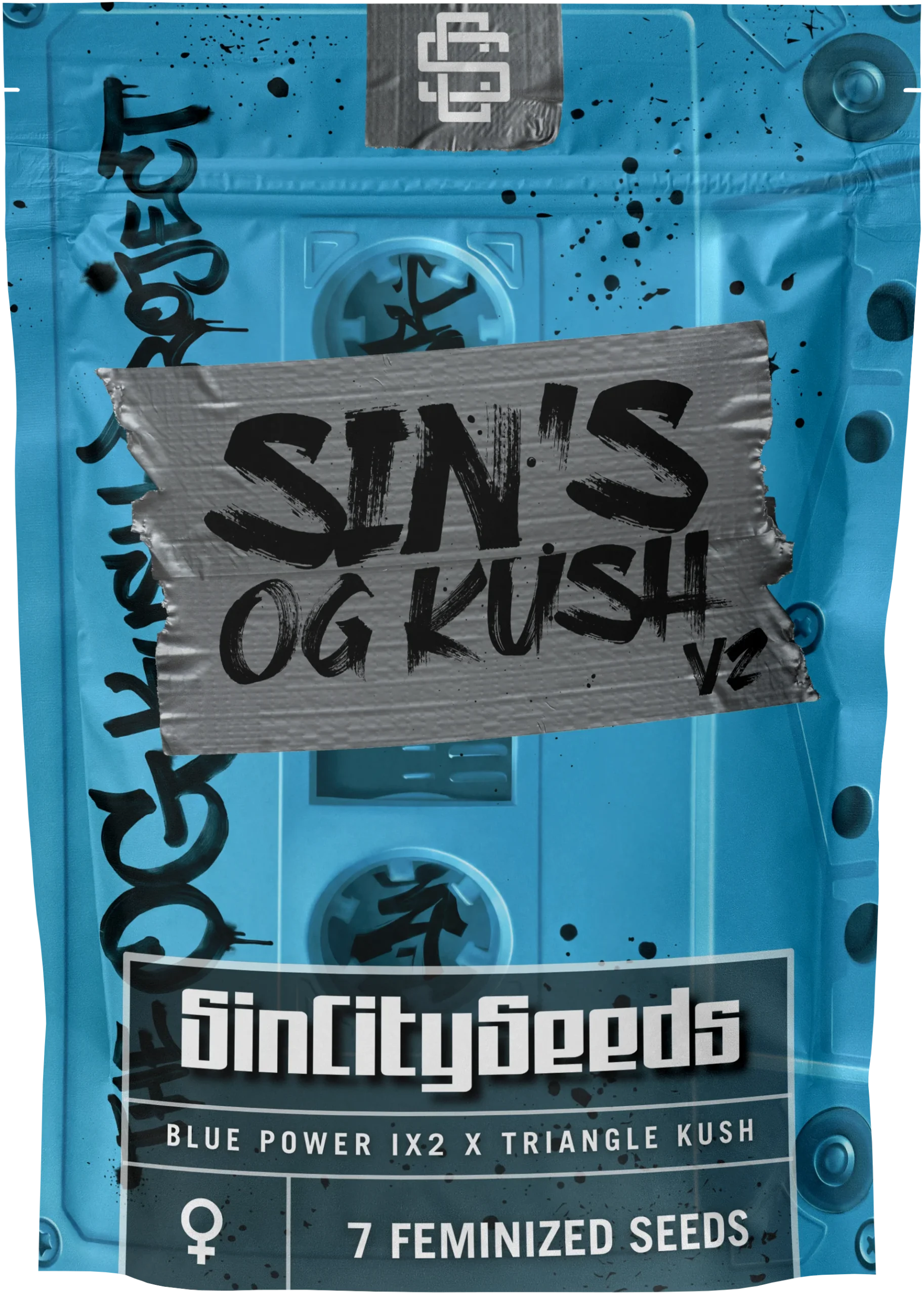 SIN'S OG KUSH V2 BY SIN CITY SEEDS *bonus pack included*