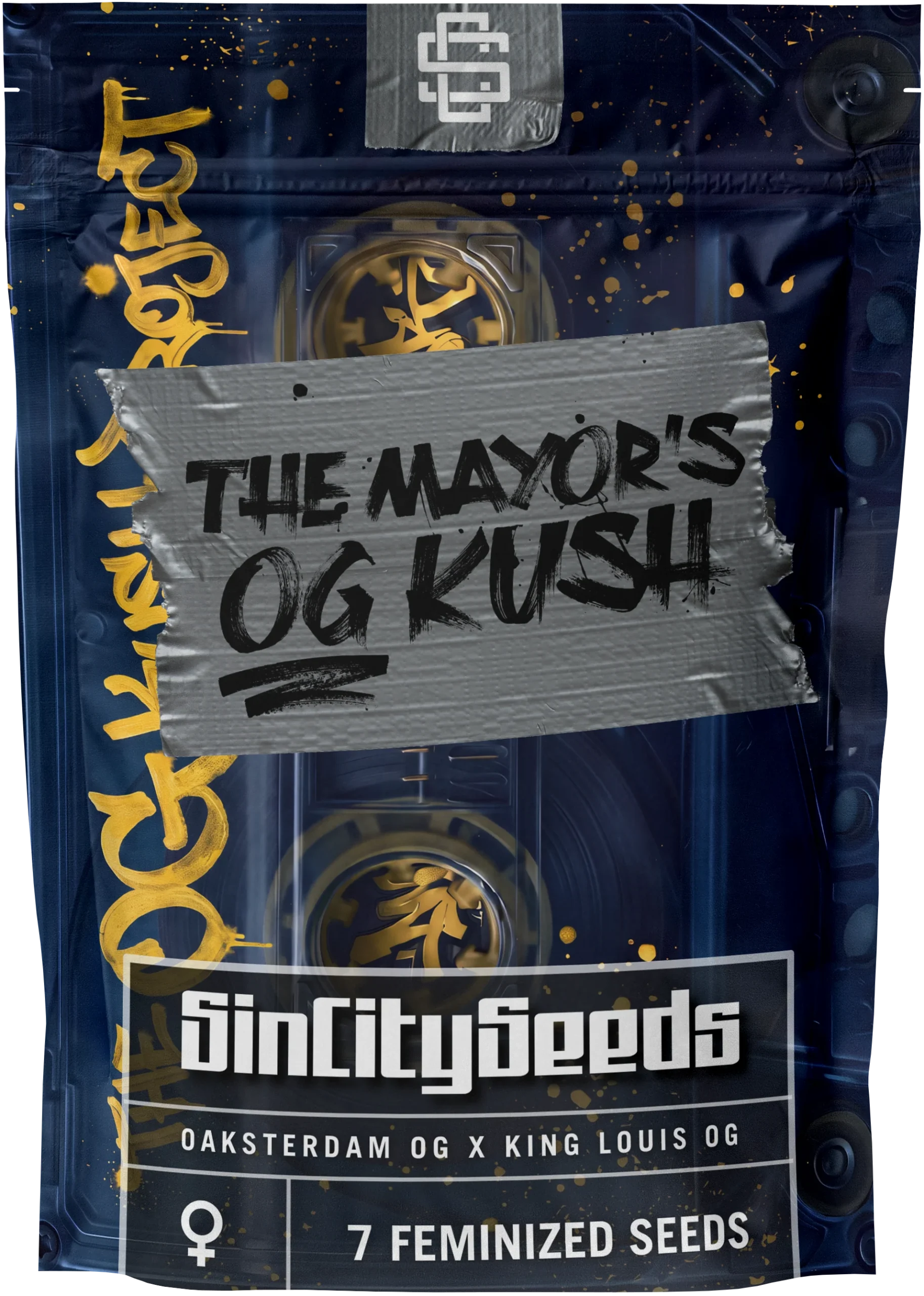 THE MAYOR'S OG KUSH BY SIN CITY SEEDS *bonus pack included*